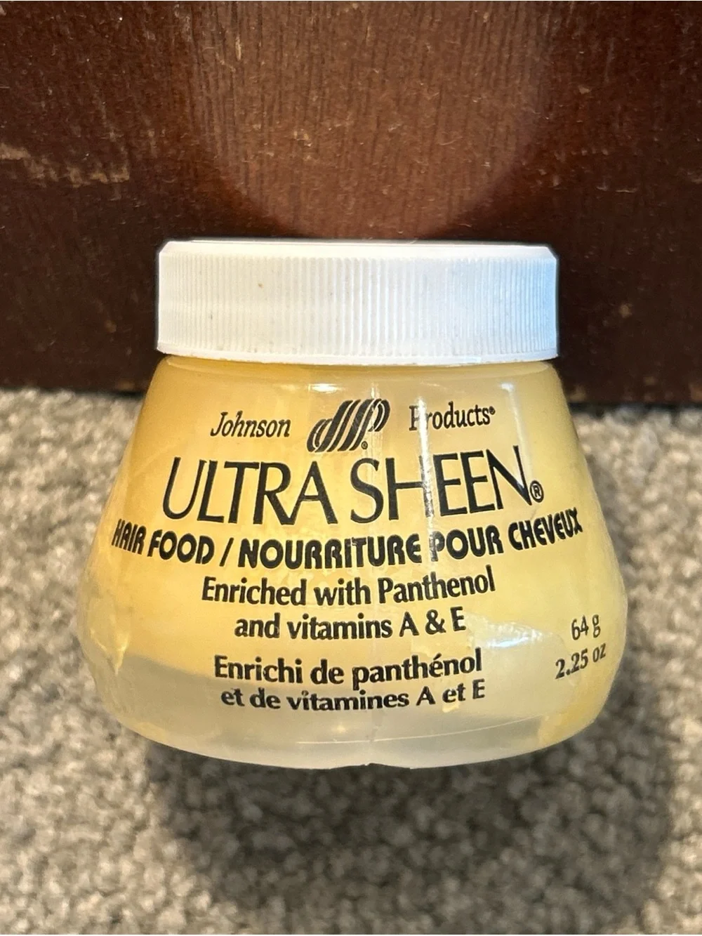 TRAVEL SIZE Ultra Sheen Hair Food Panthenol & Vitamins A & E - 2.25oz